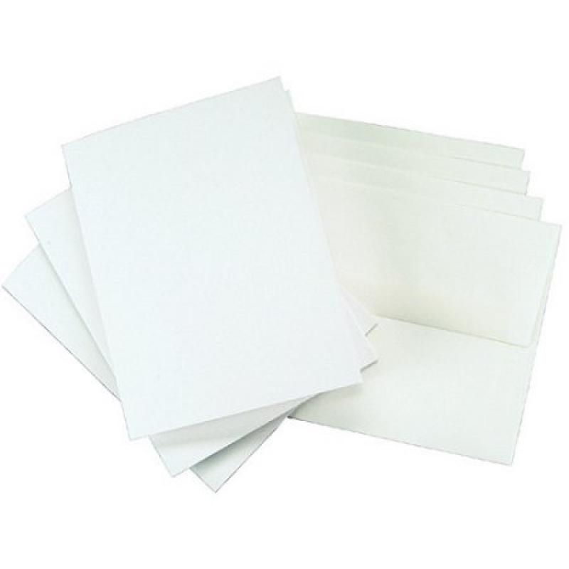 Leader Paper Products Greeting Cards & Envelopes, 5.25" x 4.5", 25/Pkg