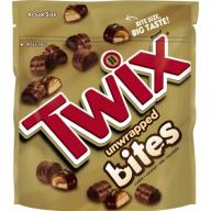 Twix Bites Unwrapped Candy, 7 oz