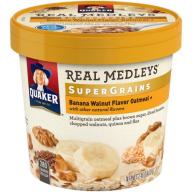 Quaker® Real Medleys® Super Grains Banana Walnut Oatmeal 2.46 oz. Cup