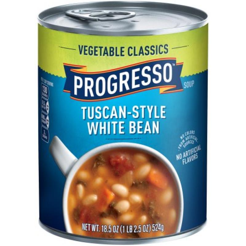 Progresso Vegetable Classics Tuscan-Style White Bean Soup 18.5 oz. Can
