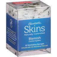 Blamtastic Skins Blemish Control System Exfoliating Sponges, 10 count