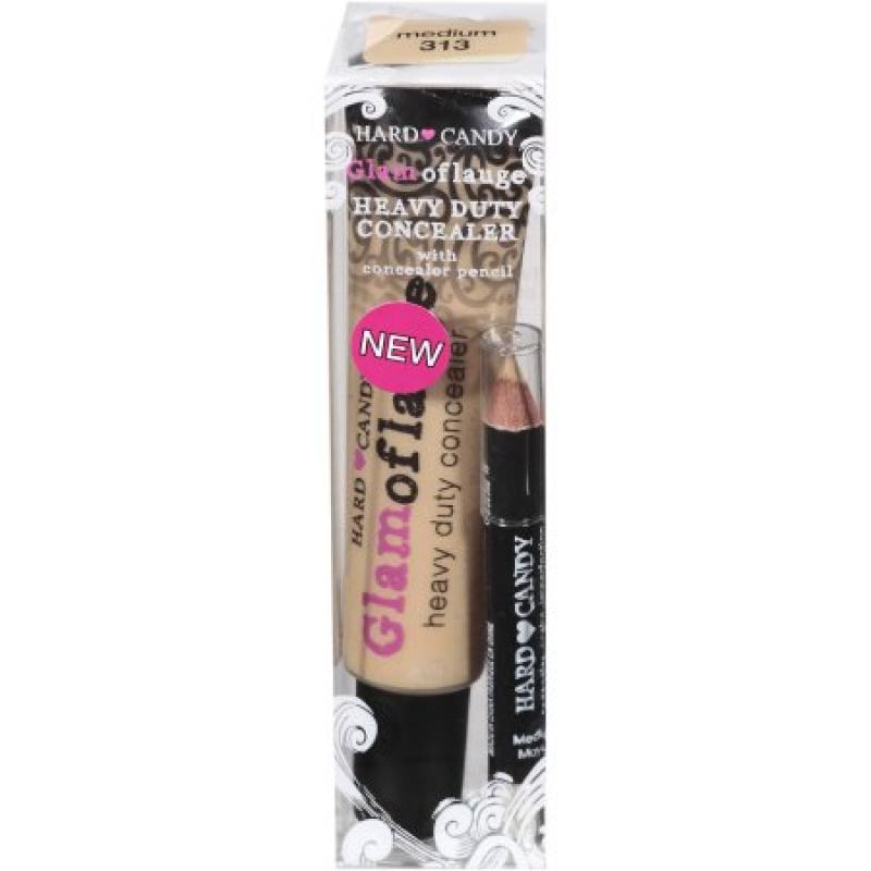 Hard Candy Glamoflauge Heavy Duty Concealer With Concealer Pencil, Medium 313
