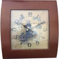 Wooden Frame Wine Wall Clock