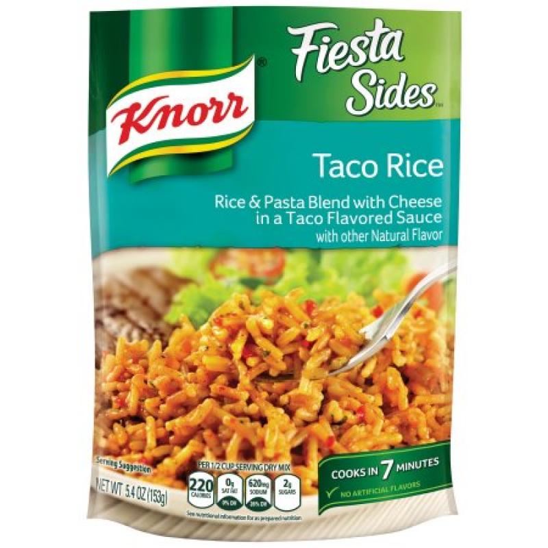 Knorr Fiesta Sides Taco Rice Rice Side Dish, 5.4 oz