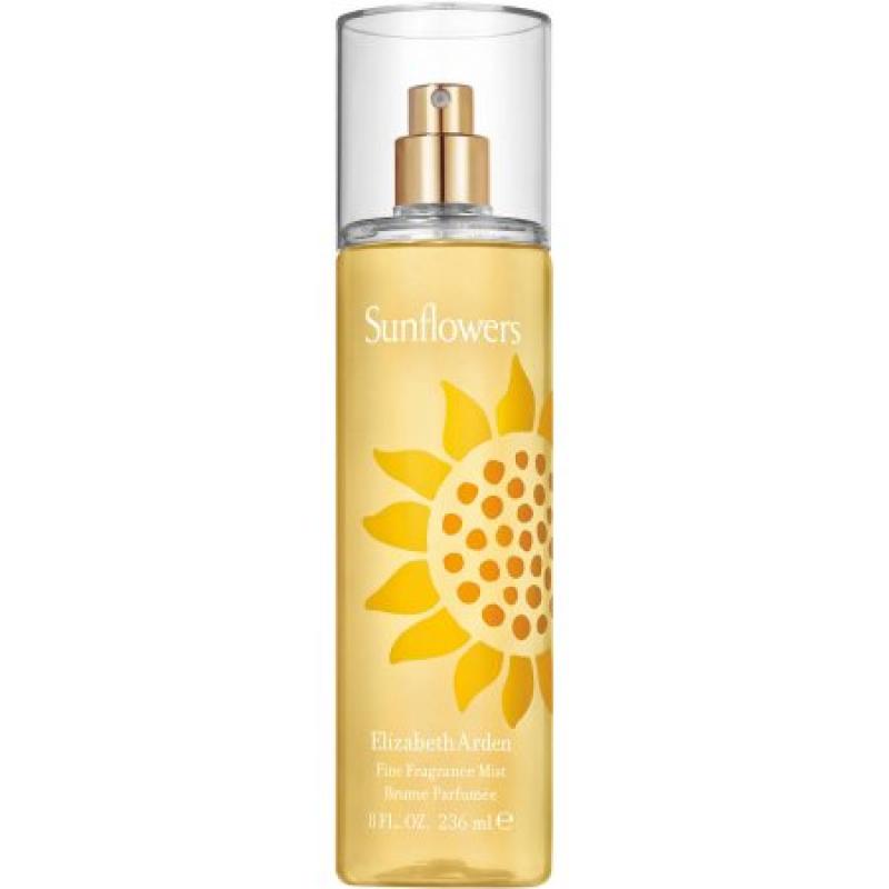 Elizabeth Arden Sunflowers Body Mist Fragrance Spray for Women, 8 fl oz