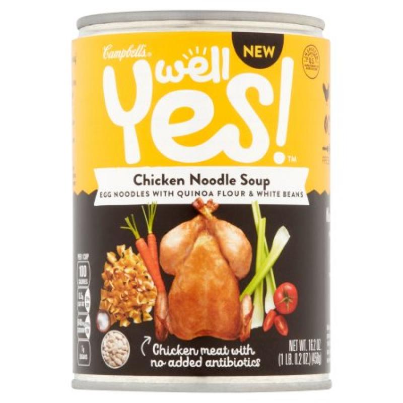 Campbell&#039;s Well Yes! Chicken Noodle Soup 16 oz.