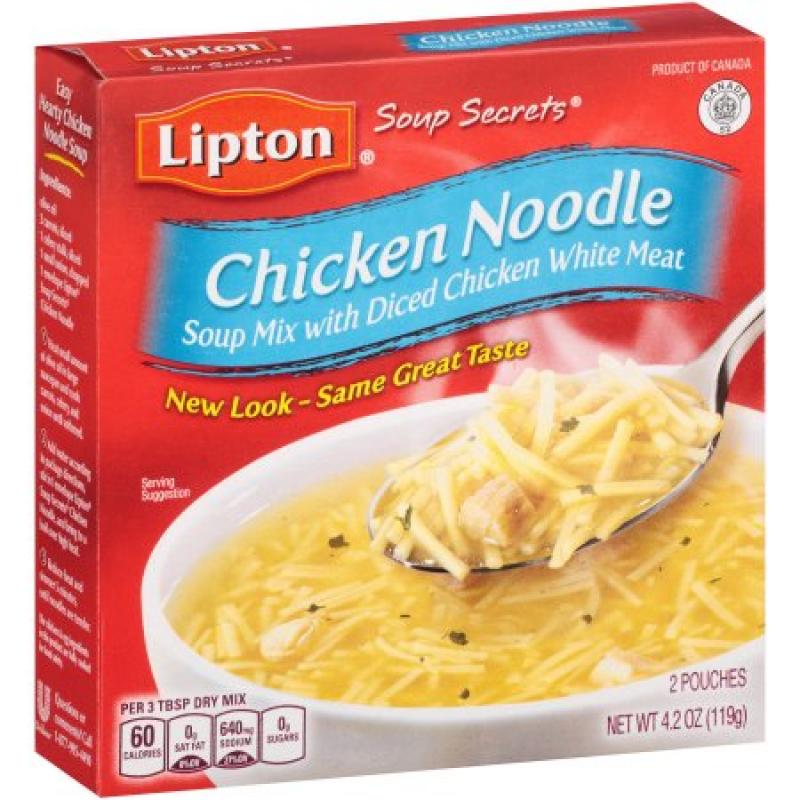 Lipton Soup Secrets Chicken Noodle Soup Mix, 4.2 oz