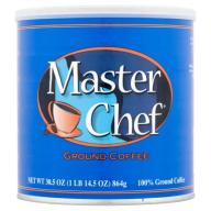 Master Chef Ground Coffee, 30.5 oz