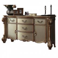Acme Vendome Nightstand in Gold Patina 23003 CLOSEOUT