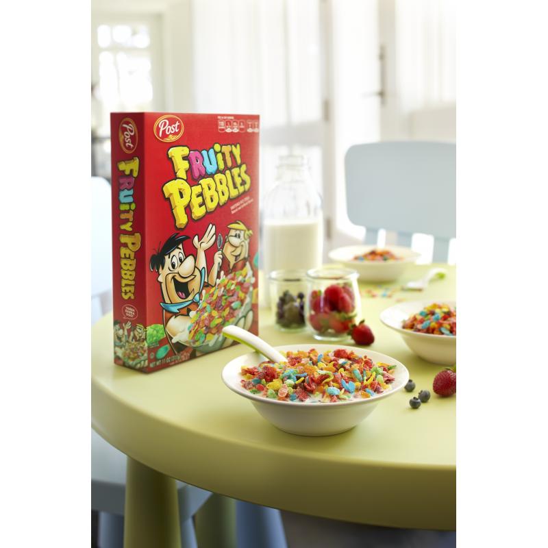 Post, Fruity Pebbles Breakfast Cereal, Gluten Free, 36 Oz Bag