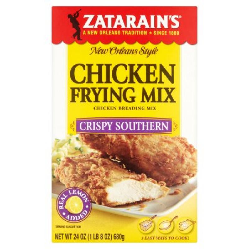 Zatarain&#039;s New Orleans Style Crispy Southern Chicken Frying Mix, 24 oz