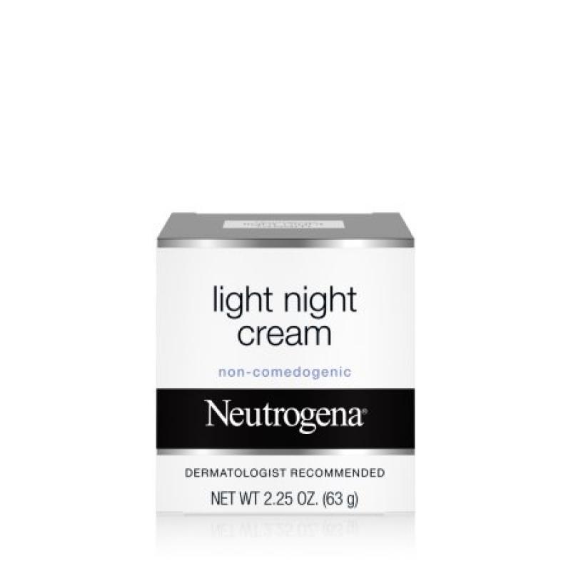 Neutrogena Light Facial Night Cream, 2.25 Oz.
