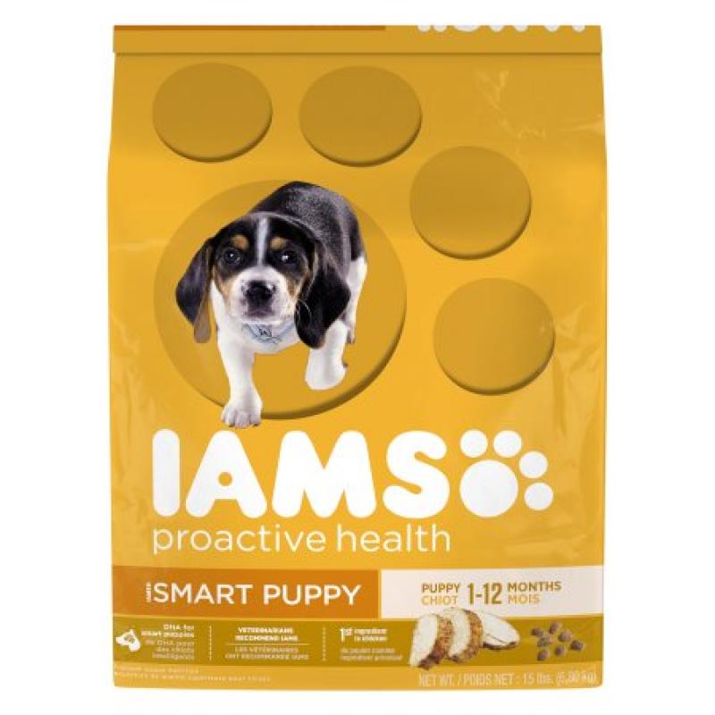 IAMS PROACTIVE HEALTH Smart Puppy Dry Puppy Food 15 Pounds