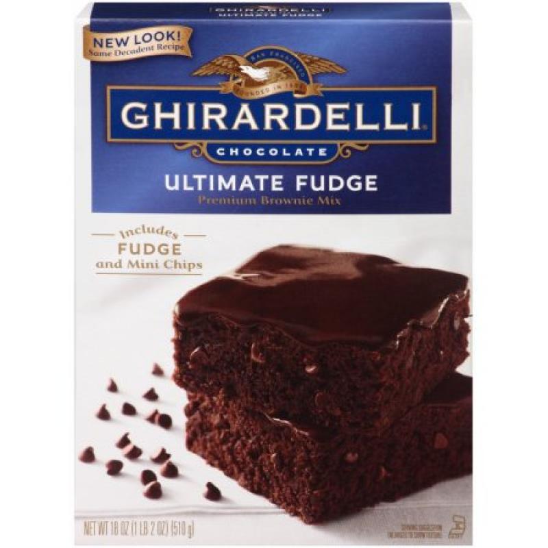 Ghirardelli Chocolate Brownie Mix, Ultimate Fudge, 18 Oz