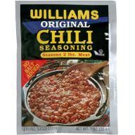 Williams Original Chili Seasoning, 1 oz (Pack of 24)