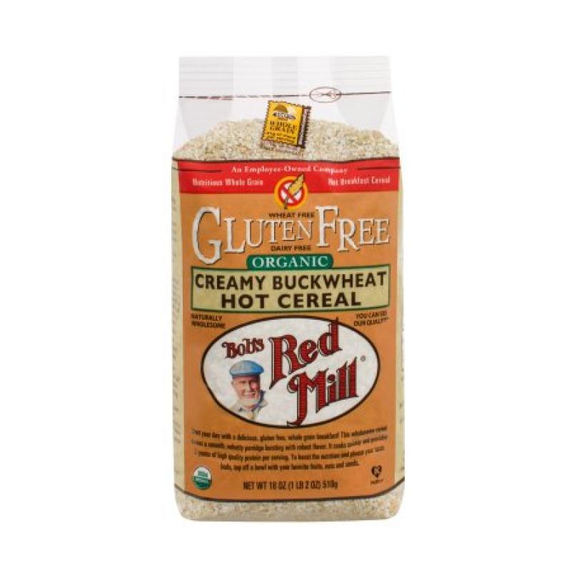 Bob&#039;s Red Mill Organic Gluten Free Creamy Buckwheat Hot Cereal, 18 Oz