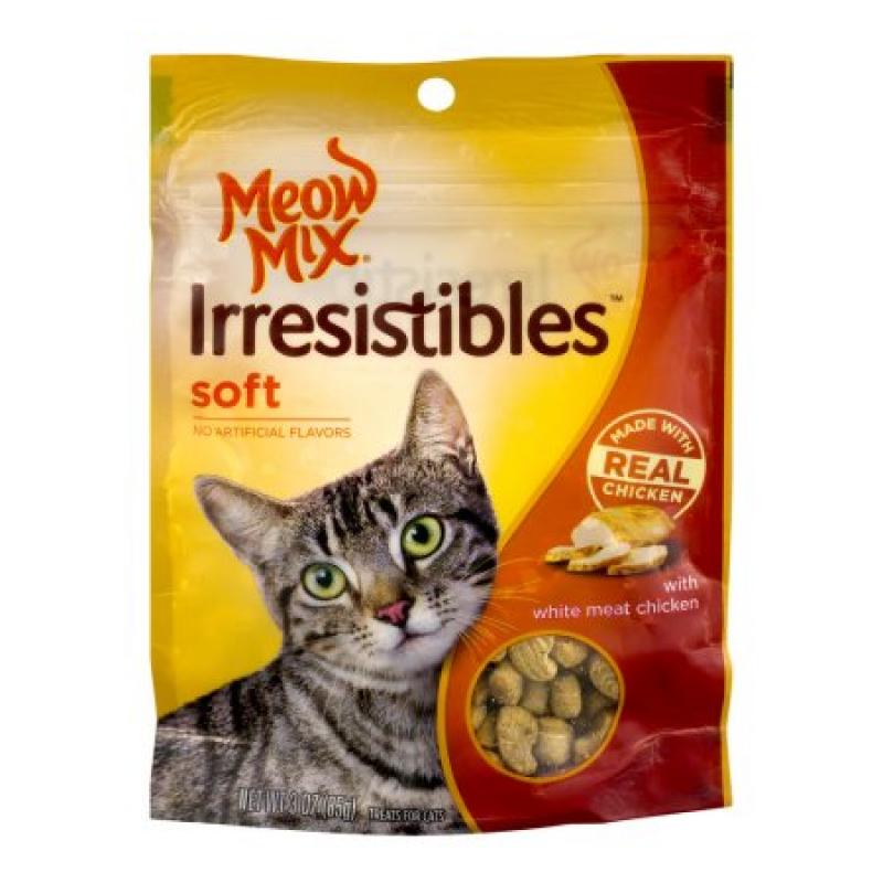 Meow Mix Irresistibles Soft with White Meat Chicken, 3.0 OZ