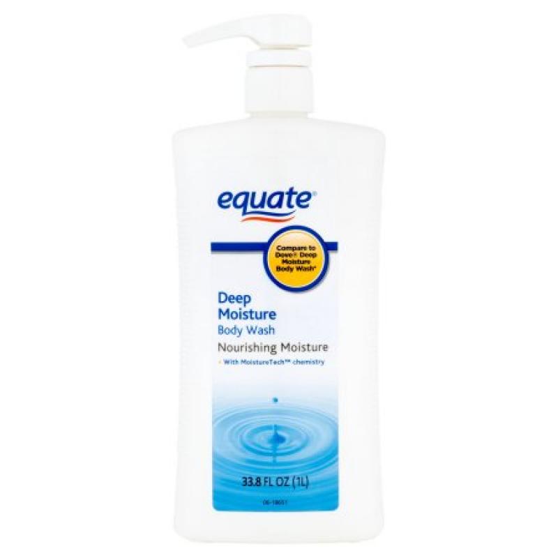 Equate Deep Moisture Body Wash, 33.8 fl oz