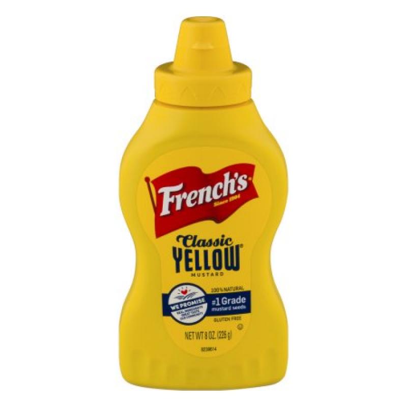 French&#039;s Classic Yellow Mustard, 8.0 OZ