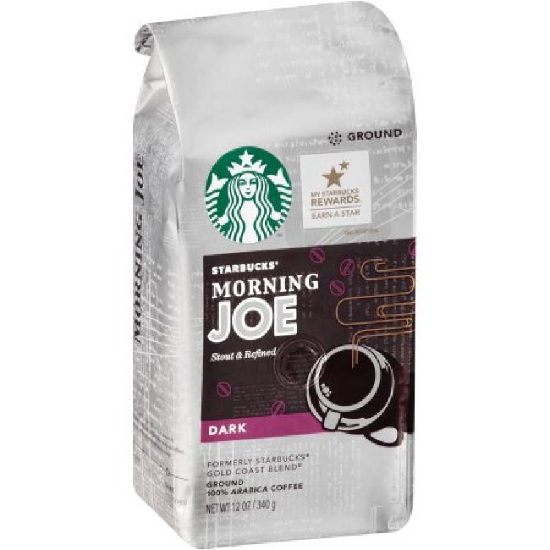 Starbucks® Morning Joe Dark Ground Coffee 12 oz. Bag