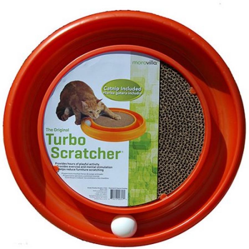 Morovilla Turbo Scratcher Interactive Cat Toy And Scratcher