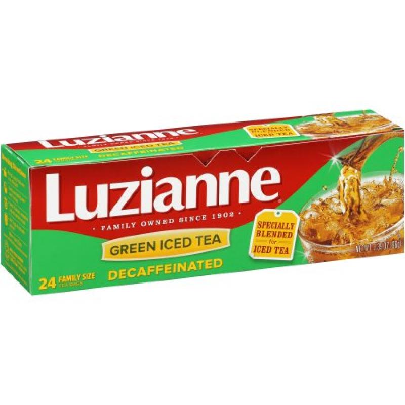 Luzianne® Decaffeinated Green Iced Tea 24 ct. Bag.