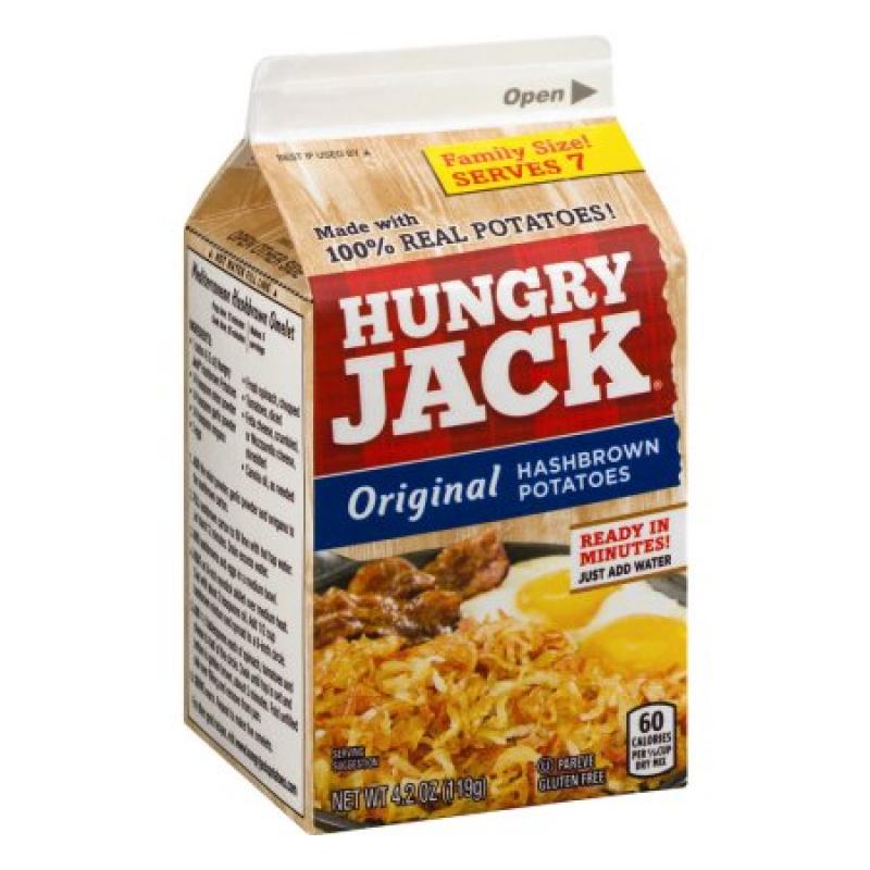 Hungry Jack Hashbrown Potatoes, Original, 4.2 Oz