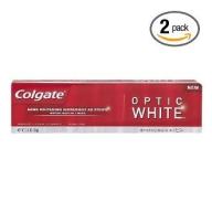 Colgate Optic White Fluoride Toothpaste, Sparkling Mint, 0.85 Oz