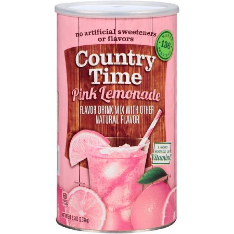 Country Time Pink Lemonade Drink Mix, 82.5 OZ (2.33kg)