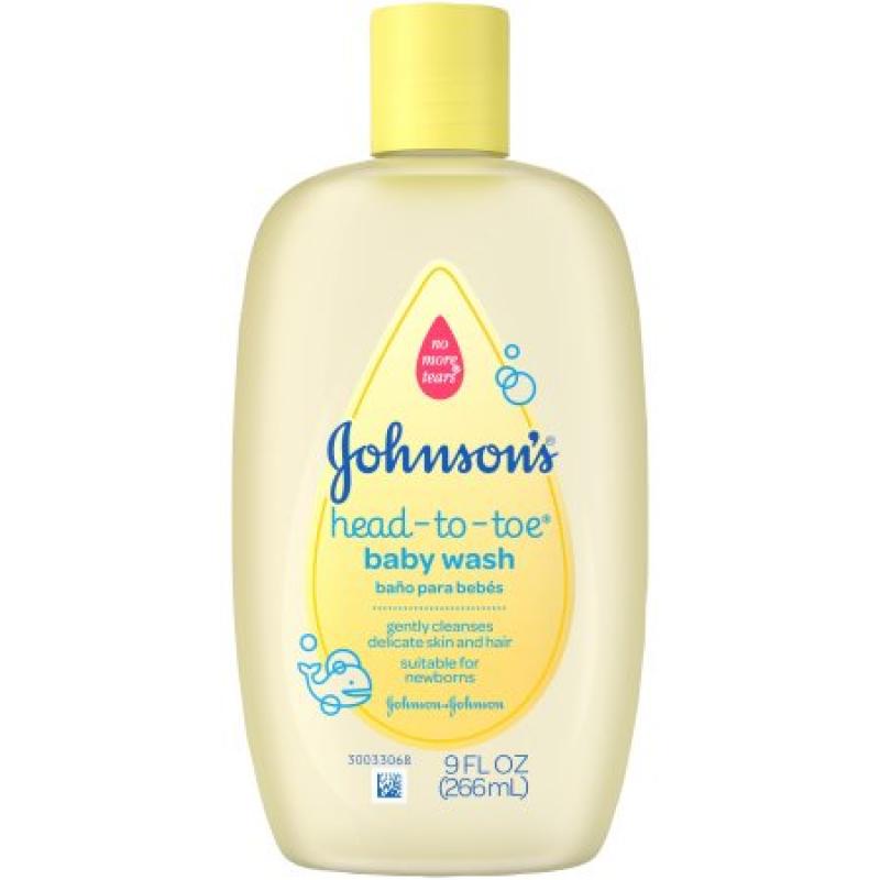 Johnson&#039;s Head-To-Toe Baby Wash, 9 Fl. Oz