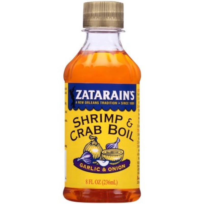 Zatarain&#039;s Garlic & Onion Shrimp & Crab Boil, 8 fl oz