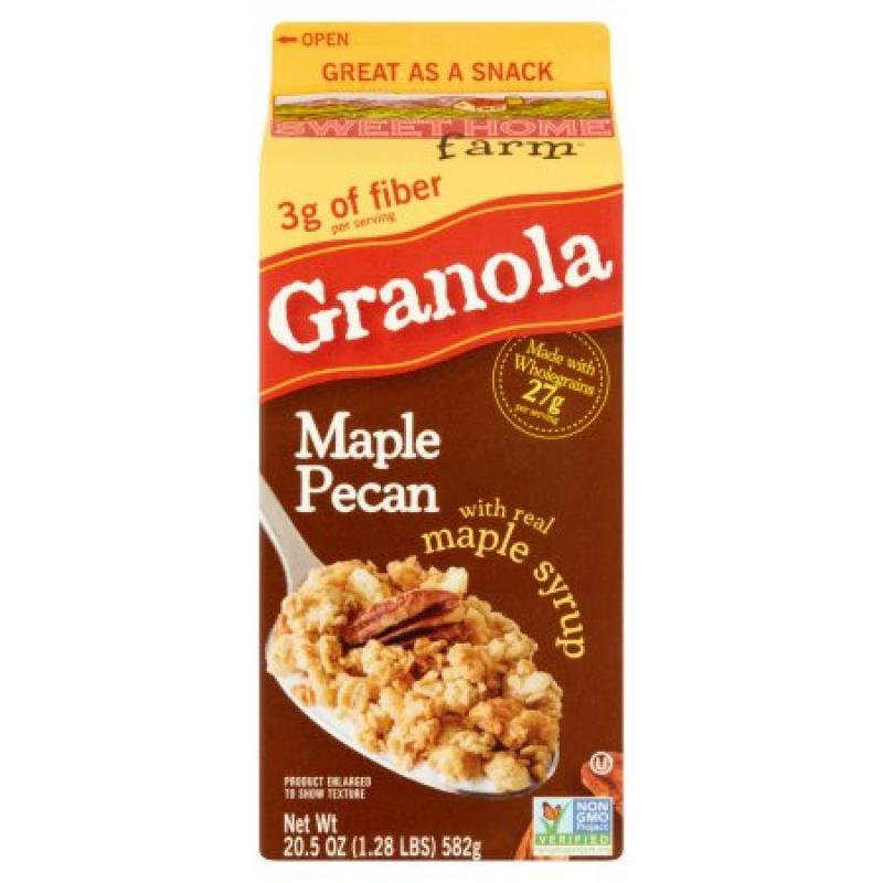 Sweet Home Farm Maple Pecan Granola with Real Maple Syrup 20.5 oz