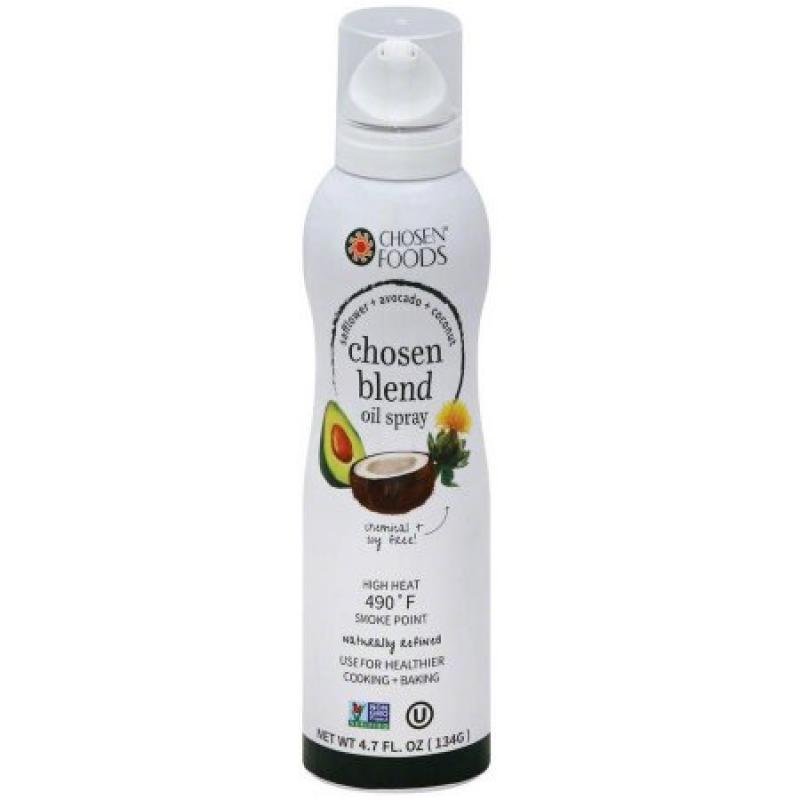 Chosen Foods Chosen Blend Oil Spray, 4.7 fl oz, (Pack of 6)