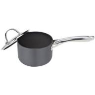 Cooks Standard Hard Anodize Sauce Pan with Cover, 3-qt