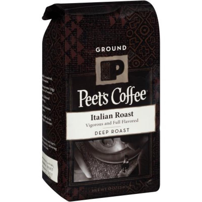 Peet&#039;s Coffee Ground Italian Roast 12oz
