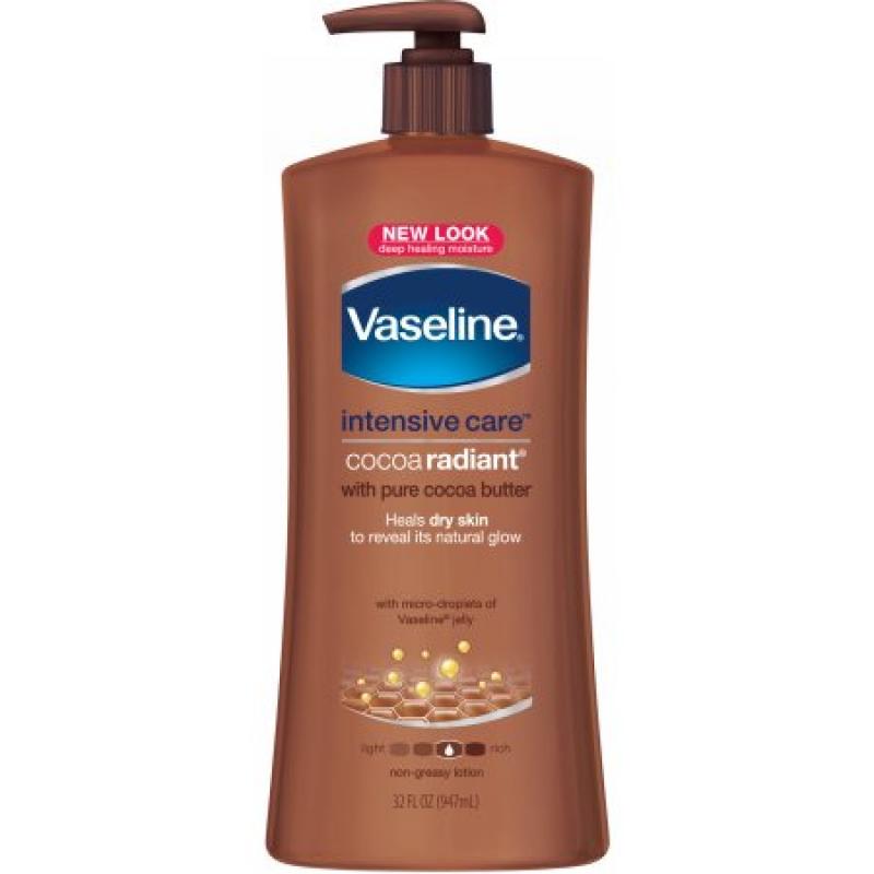 Vaseline Intensive Care Cocoa Radiant Lotion, 32 oz