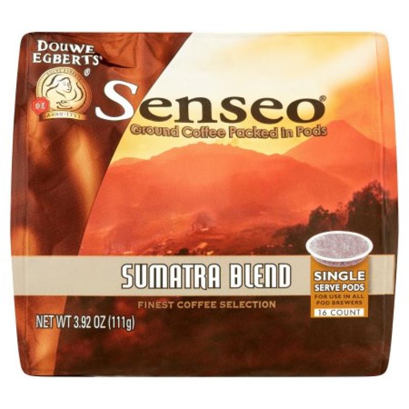 Senseo Sumatra Blend Ground Coffee Packed In Pods - 16 Pods, 3.92 OZ
