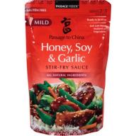 Passage to China Honey, Soy & Garlic Stir-Fry Sauce, 7 oz, (Pack of 6)
