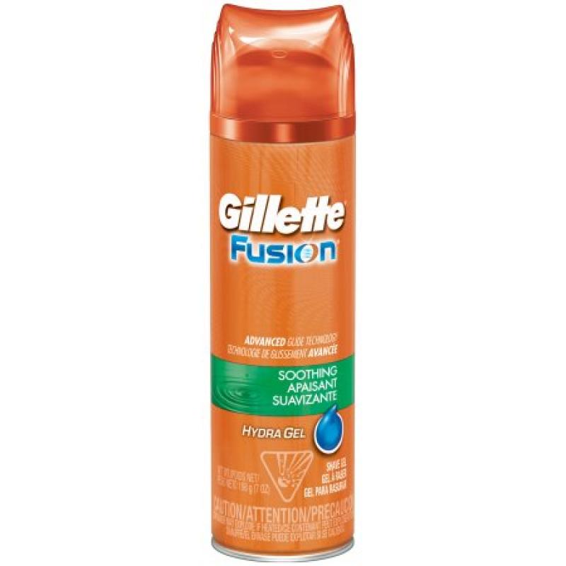 Gillette�� Fusion�� Soothing Hydra Gel Shave Gel 7 oz. Aerosol Can