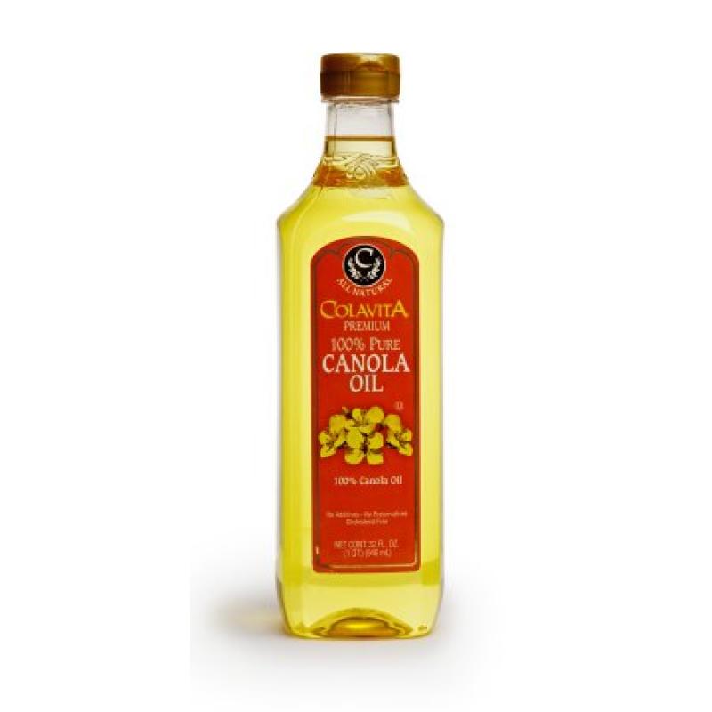 Colavita 100% Pure Canola Oil, 32 fl oz