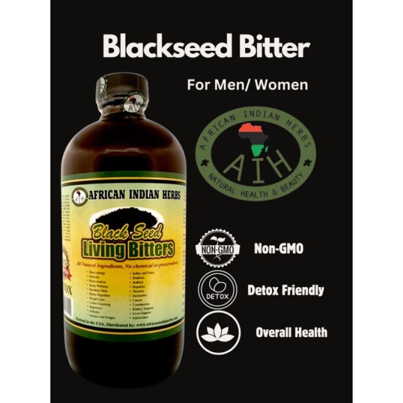 AHI Black Seed Bitters Detox