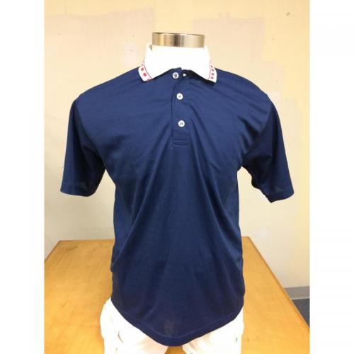 Blue White Polo Shirt (XXL)