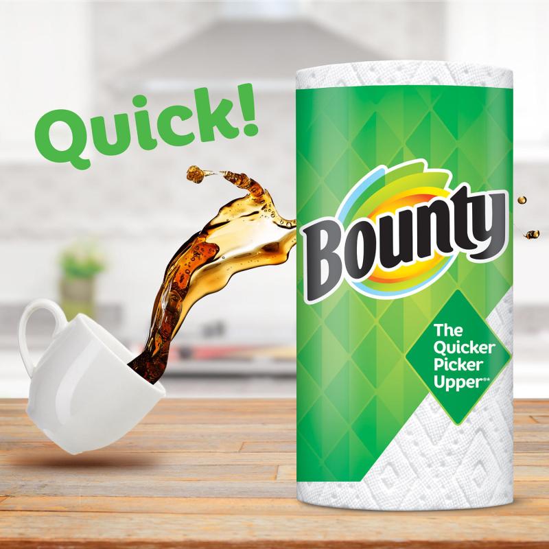 Bounty Full-Sheet Paper Towels, White (86 sheets/roll, 1 ct.)