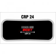 CRP 24 RADIAL PATCH CLOTHBACK 10/BX