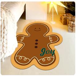 Christmas Decoration Floor Mat Entrance Door Bedroom Bath Toilet Anti Slip Mat Carpet 2025 Merry Christmas Navidad New Year Gift