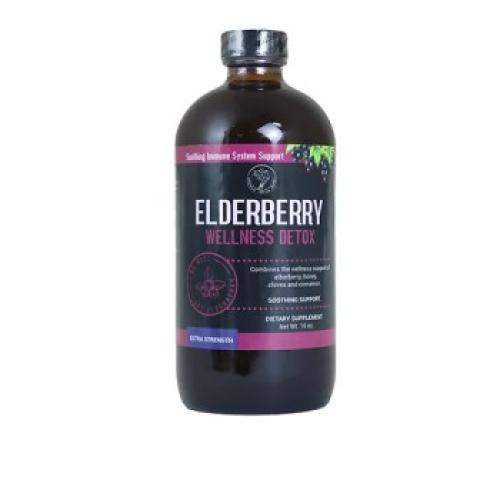 Elderberry Wellness Detox 16 oz. Bottle