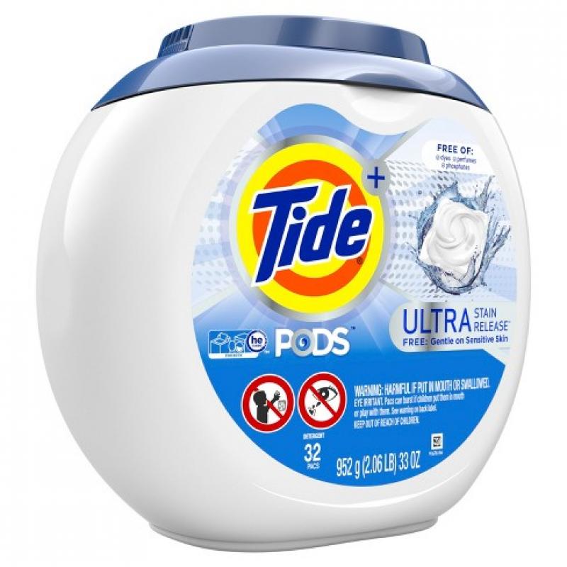 Tide Pods Laundry Detergent Pacs Free & Gentle - 42ct