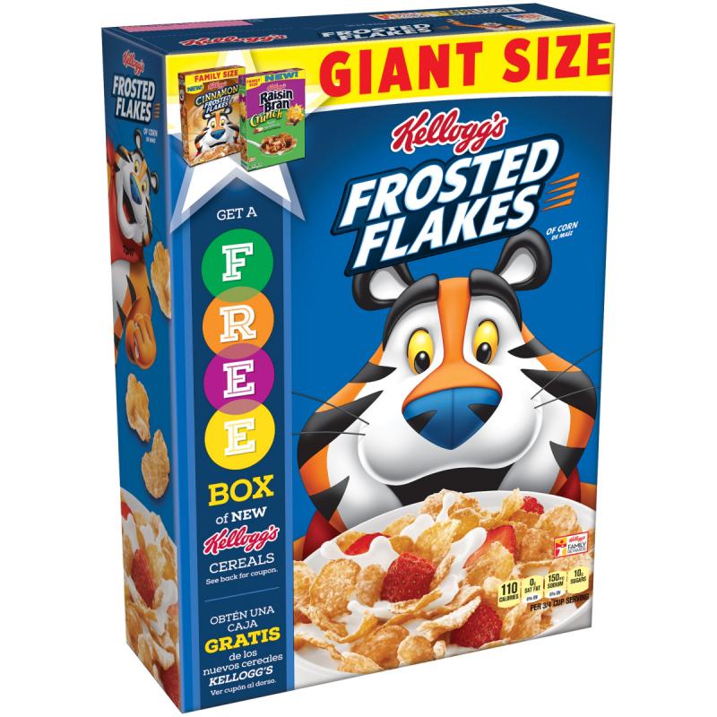 Kellogg's Frosted Flakes Cereal 33 oz. Box