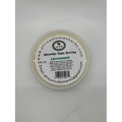 Lemongrass whipped shea butter