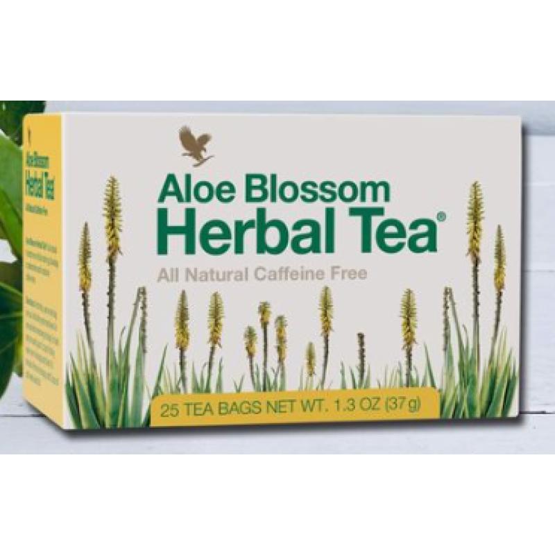 Forever aloe blossom herbal tea